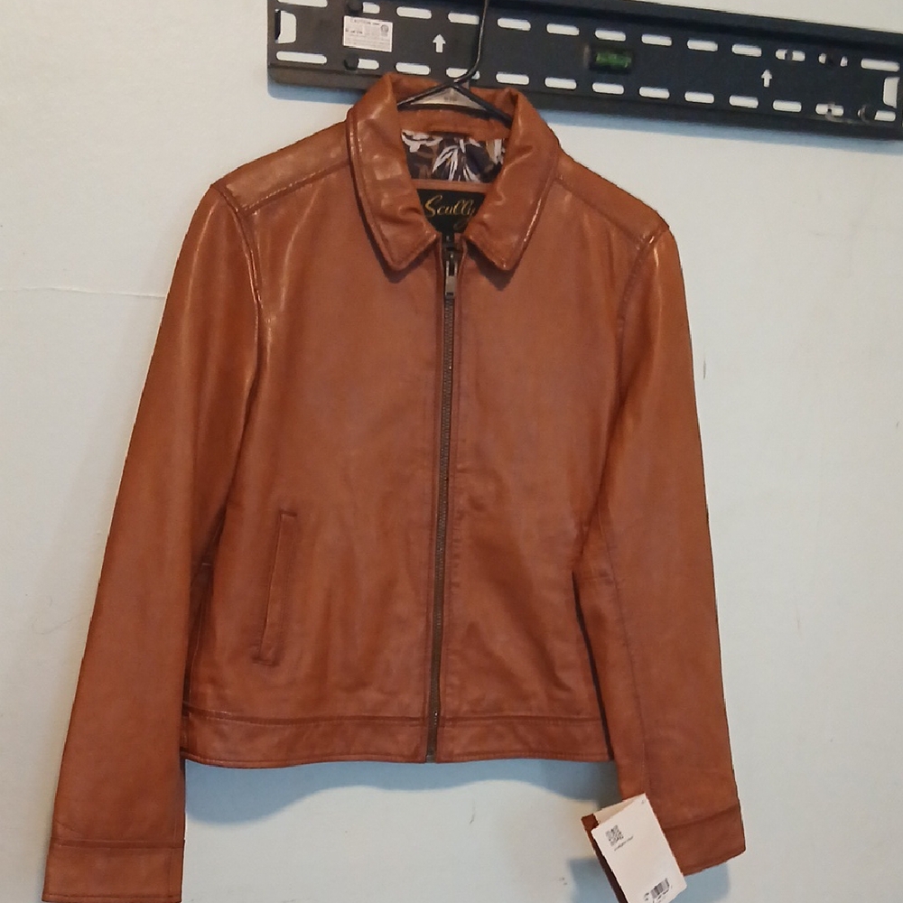 Scully Women's Brown Leather Jacket